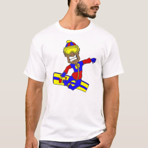 Camiseta Cara nunca demasiado idosa do Snowboard