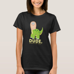 Camiseta Cara, onde está minha amputação do dedo Brontossau