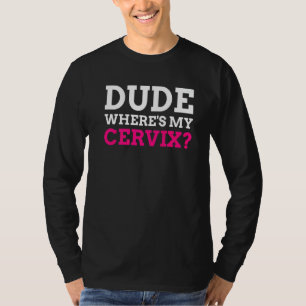 Camiseta Cara, onde está minha cervix Cervicectomia