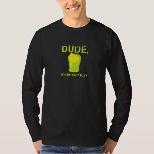 Camiseta Cara Onde Está o Meu Dedo do Pé  Amputação de Pern