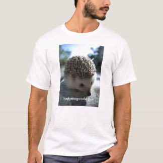 Camiseta Cara padrão do ouriço