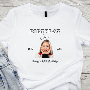 Camiseta Cara Personalizada Aniversário Dom Viagem Engraçad