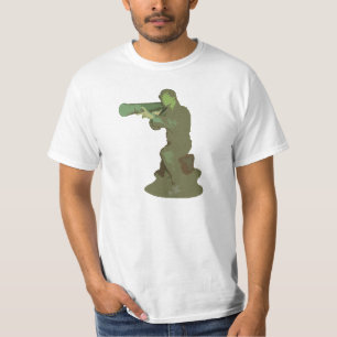 Camiseta Cara plástica do exército