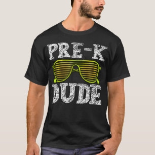 Camiseta Cara Pre-K Volta às Aulas Para