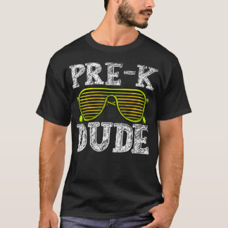 Camiseta Cara Pre-K Volta às Aulas Para