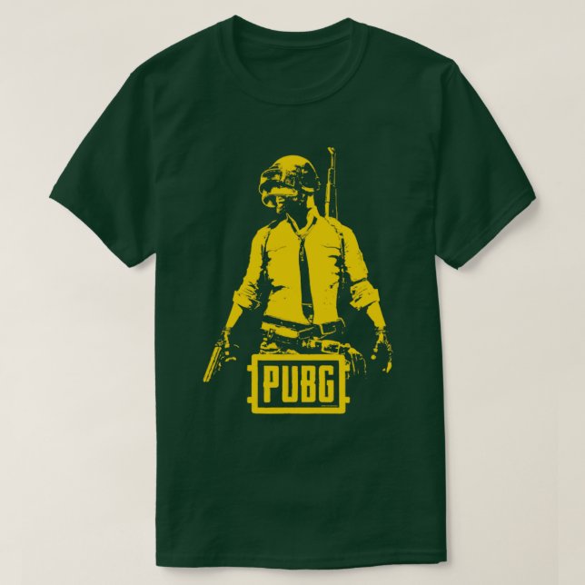 Camiseta CARA PUBG Tie (Frente do Design)