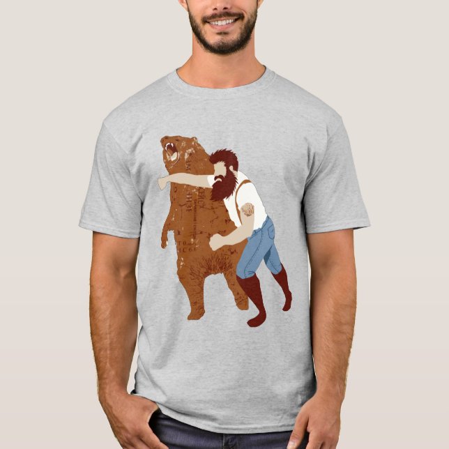 Camiseta Cara Punching Urso (Frente)