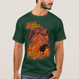 Camiseta Cara saxofone TShirt Classic 80s Horror Fan Appare