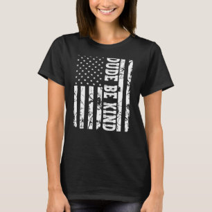 Camiseta cara, seja gentil, dia de união de criança, antibu
