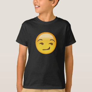 Camiseta Cara Smirking Emoji