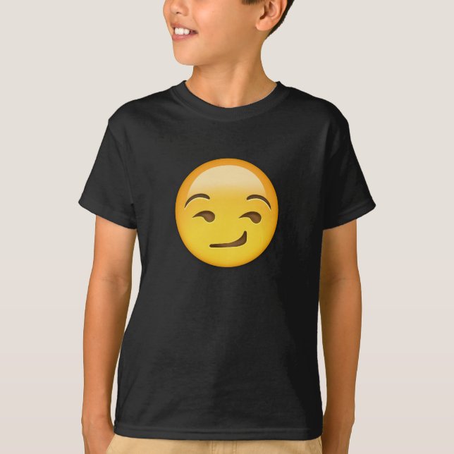 Camiseta Cara Smirking Emoji (Frente)