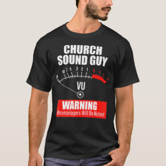 Camiseta Cara sonora da Igreja Engenheiro de tecnologia de