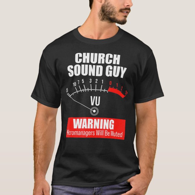 Camiseta Cara sonora da Igreja Engenheiro de tecnologia de  (Frente)