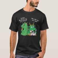 Cara, Você Comeu o Dinossauro de Roupas de Unicórn