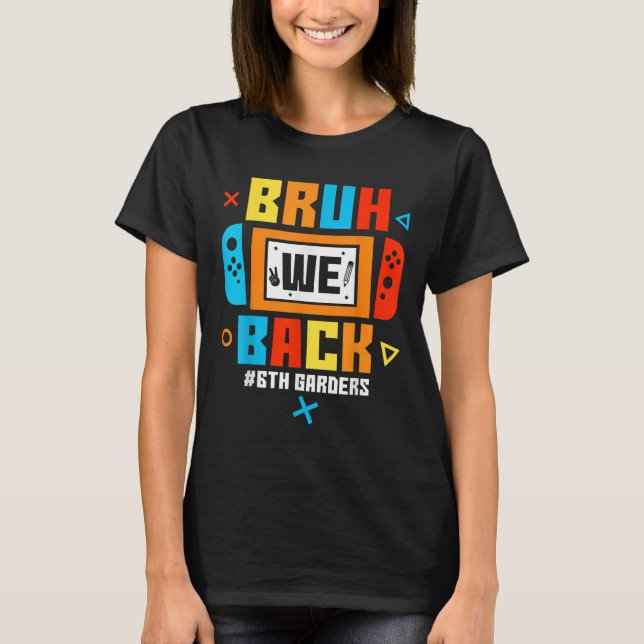 Camiseta Cara, Voltamos Vídeo Game de Volta às Aulas para o (Frente)