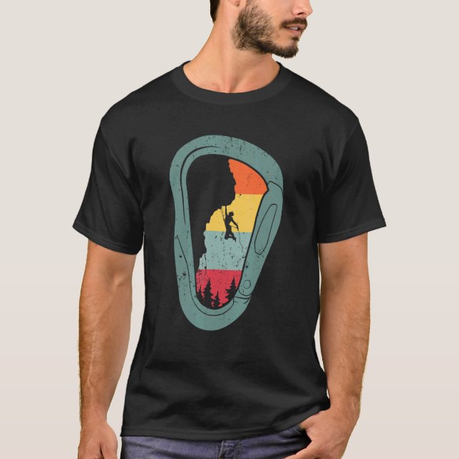 Camiseta Carabina retrô climática (Frente)