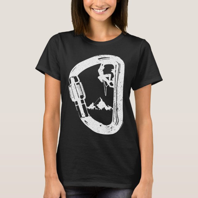 Camiseta Carabineiro com Montanhas Montanheiras Subindo (Frente)