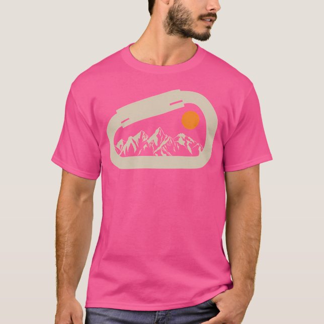 Camiseta Carabineiro de Montanha Subindo Baseball Sunset Sl (Frente)
