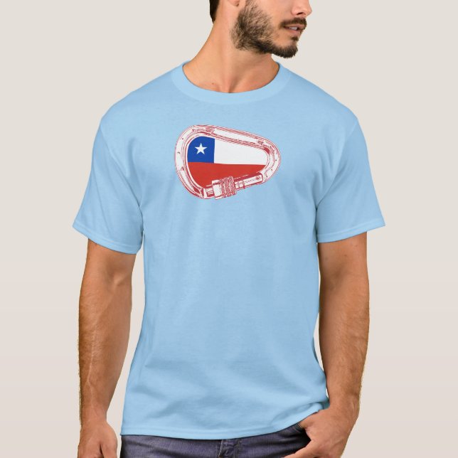 Camiseta Carabineiro de subida de bandeira do Chile (Frente)