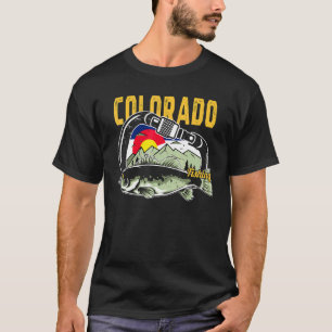 Camiseta Carabiner Retro Colorado Pesca