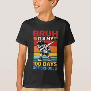 Camiseta Caraça É Meu 100 Dias de Escola Aluno Engraçado
