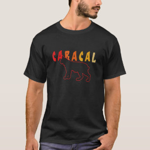Camiseta Caracal Animal Caracal Gato Lince Gato Selvagem So