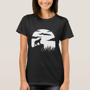 Camiseta Caracal Lua Selvagem Galáxia Noite Caracal Gato Li
