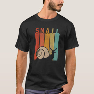 Camiseta Caracóis Distantes Mulheres Crianças Caracóis Boni