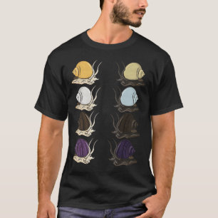 Camiseta Caracóis Mistério