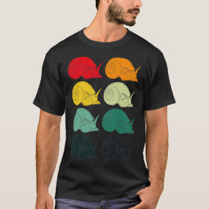 Camiseta Caracóis Retro