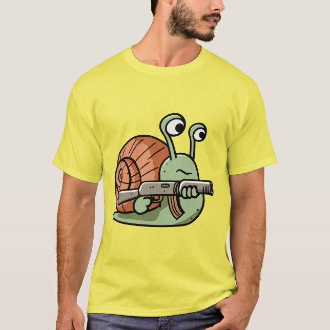 Camiseta Caracol Armado (Frente)