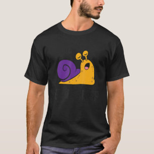 Camiseta Caracol Cansado Deixe-me dormir Caracol Pajama