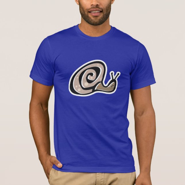 Camiseta Caracol-Cinto; Azul (Frente)