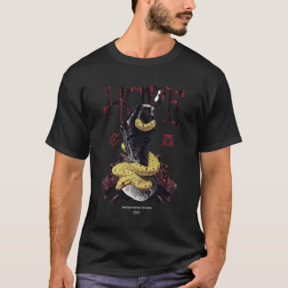 Camiseta Caracol & Cobra Esperança Ousada Personalizado