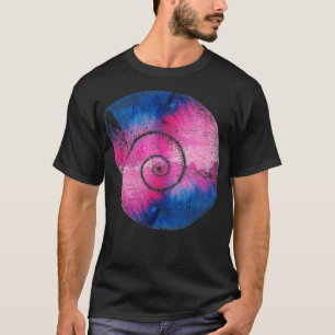 Camiseta Caracol Colorida Grunge