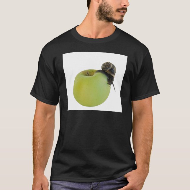 Camiseta Caracol e maçã (Frente)