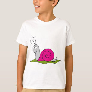 Camiseta caracol engraçado