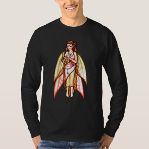 Camiseta Caracol Fada Natureza Fada Druída