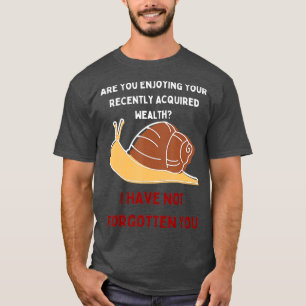 Camiseta Caracol Imortal Engraçado Novo Trending