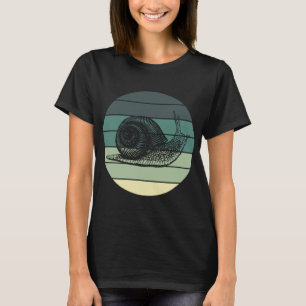 Camiseta Caracol Retro Animal do Jardim Cento
