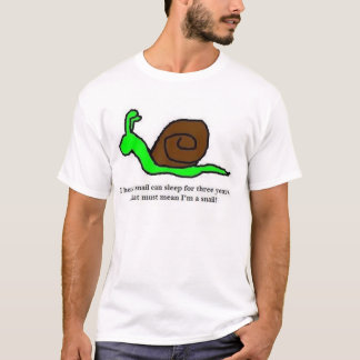 Camiseta Caracol sonolento