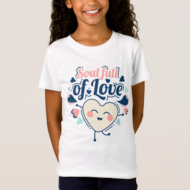 Camiseta Caracter Heart Soul Love (Frente)