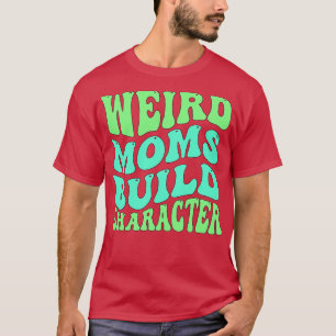 Camiseta Caractere de compilação do Groovy Weird Mães 129
