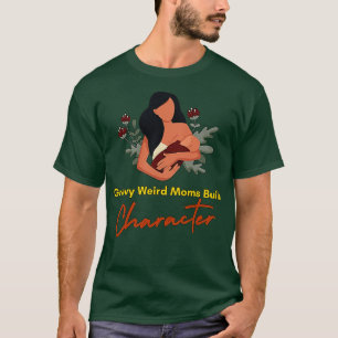 Camiseta Caractere de compilação do Groovy Weird Mães 135