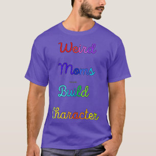 Camiseta Caractere de compilação do Groovy Weird Mães 174
