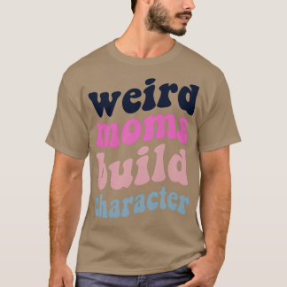 Camiseta Caractere de compilação do Groovy Weird Mães 241