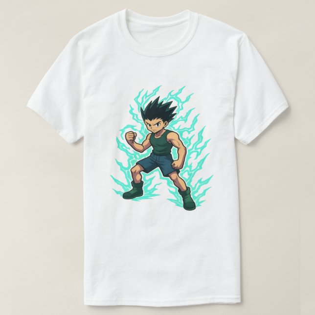 Camiseta Caractere Original Inspirado em Anime - Estilo Sho (Frente do Design)