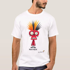 Camiseta Caractere Punk Vermelho | MAYHEM - Por Design | Ne