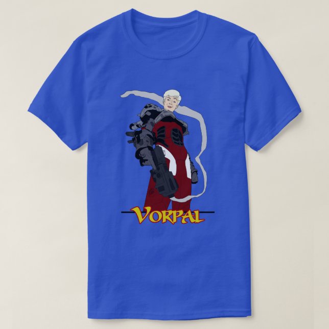 Camiseta Caractere Vorpal TShirt: Vorpal (Frente do Design)