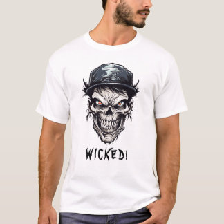Camiseta Caractere Zombie Inmorta mau
